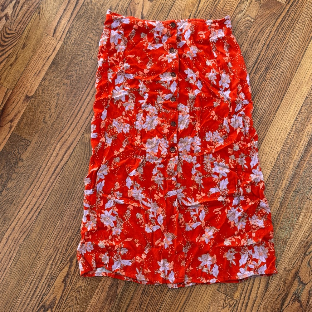 Free People Retro Love Skirt